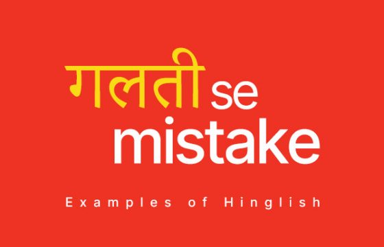 Meaning of hinglish